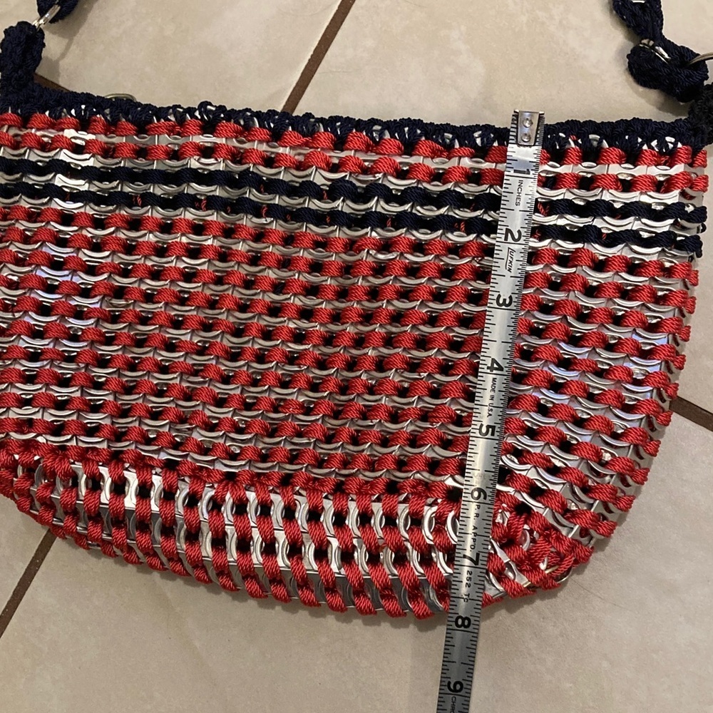 Hand Made Bottle Cap Purse - Picture 9 of 10